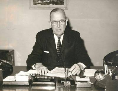 After Jones retired in 1964, he retained an office on campus to help Northwest’s next president, Dr. Robert P. Foster, acclimate to the presidency and its duties. Years earlier, President Lamkin had extended the same courtesy to Jones.