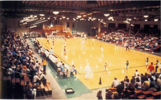 Bearcat basketball always drew large crowds  to Lamkin Gym.  Starting in 1993, Bearcat basketball was held in Bearcat Arena.